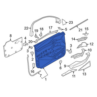 Audi OE - Front Left Inner Door Interior Trim Panel