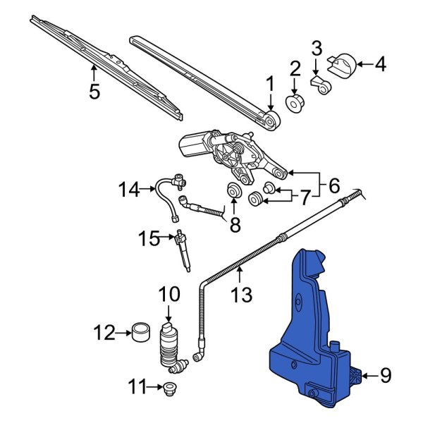 Washer Fluid Reservoir