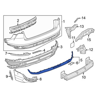 Audi OE - Rear Valance Panel