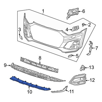 Audi OE - Front Spoiler