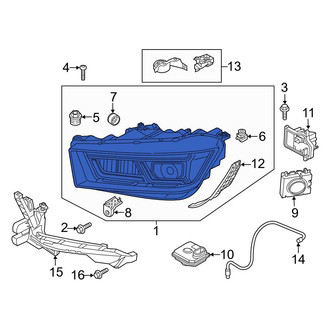 Audi OE - Front Left Headlight Assembly
