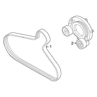 Audi OE - Cooling - Belts & Pulleys (Premium / Premium Plus / Prestige FY Body Code MILD HYBRID EV-GAS (MHEV))