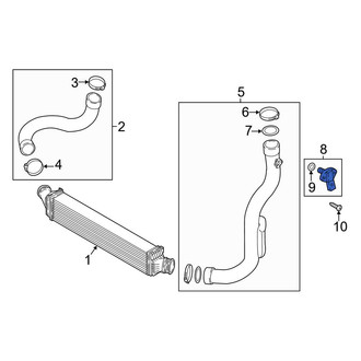 Audi OE - Turbocharger Boost Sensor