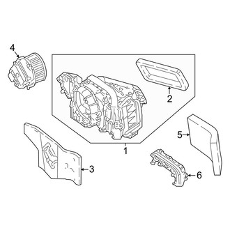 Audi OE - Air Conditioner & Heater - Blower Motor & Fan (Premium / Premium Plus / Prestige PLUG-IN HYBRID EV-GAS (PHEV))