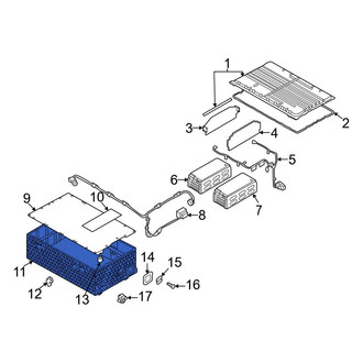 Audi OE - Drive Motor Battery Compartment