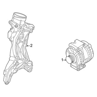 Audi OE - Electrical - Alternator (Premium / Premium Plus / Prestige FY Body Code Gas)