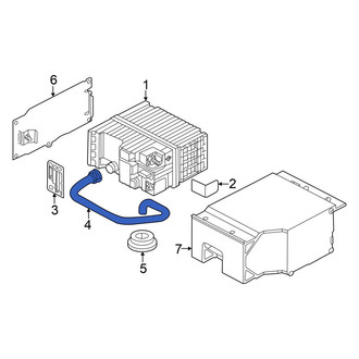 Audi OE - Battery Vent Tube