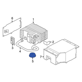 Audi OE - Battery Vent Tube Grommet