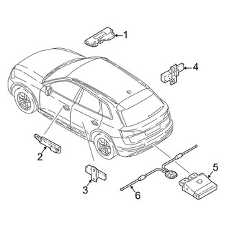 Audi OE - Electrical - Keyless Entry Components