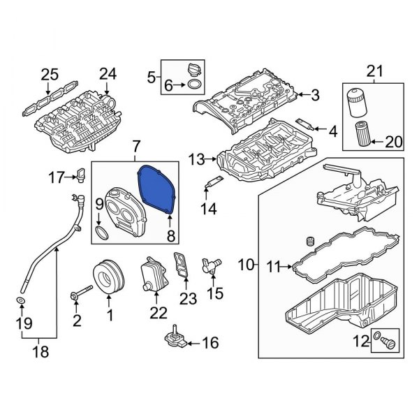 Engine Timing Cover Gasket