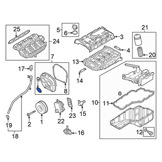 Audi OE - Engine Timing Cover Seal