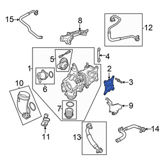 Audi OE - Turbocharger Gasket
