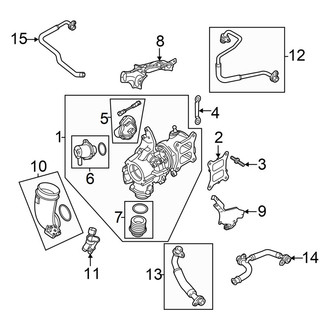 Audi OE - Engine / Transaxle - Turbocharger & Components