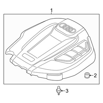 Audi OE - Engine / Transaxle - Engine Appearance Cover