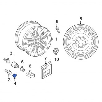 Audi OE™ Lug Nuts & Locks | CARiD
