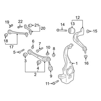 Audi OE - Front Suspension - Suspension Components