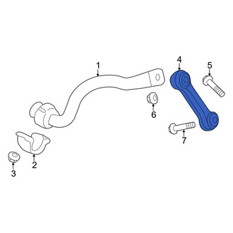 Audi OE - Front Suspension Stabilizer Bar Link