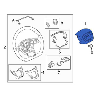 Audi OE - Steering Wheel Air Bag