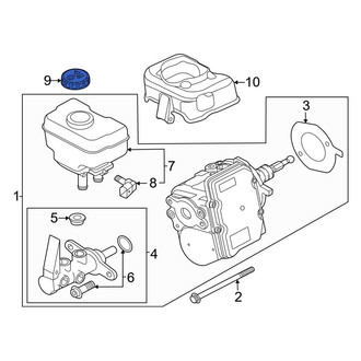 Audi OE - Brake Master Cylinder Reservoir Cap