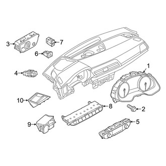 Audi OE - Instrument Panel - Cluster & Switches