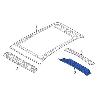 Audi OE - Front Roof Header Panel