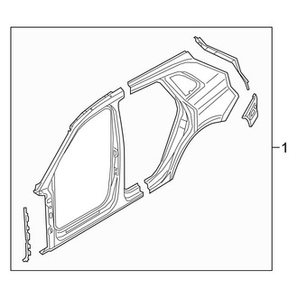 Audi OE - Pillars, Rocker & Floor - Uniside
