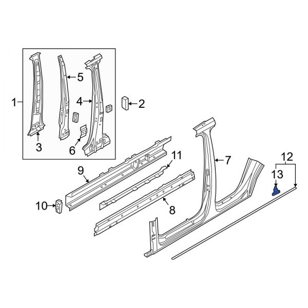 Rocker Panel Clip