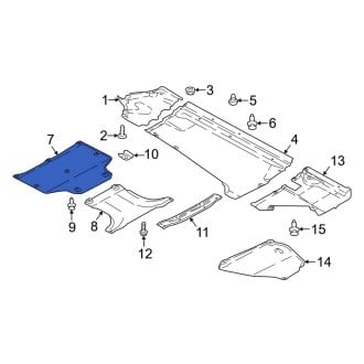 Audi Q5 Underbody Covers | Splash Shields — CARiD.com