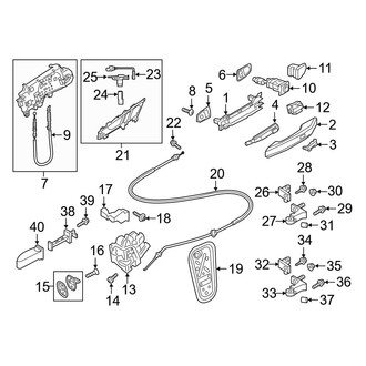 Audi OE - Front Door - Lock & Hardware (FY Body Code)