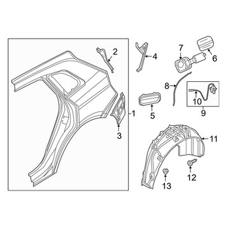 Audi OE - Quarter Panel & Components