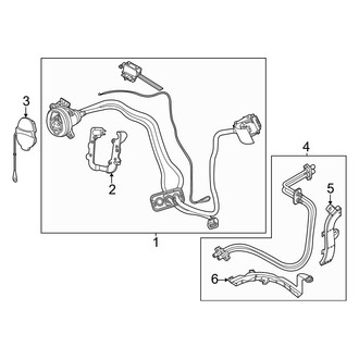Audi OE - Quarter Panel & Components (Charging Port), (Premium / Premium Plus / Prestige PLUG-IN HYBRID EV-GAS (PHEV))