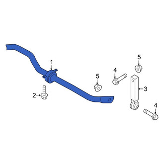 Audi OE - Rear Suspension Stabilizer Bar