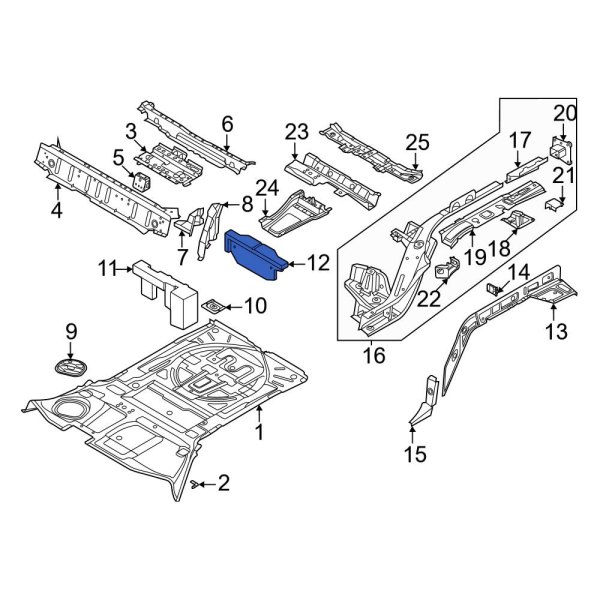 Floor Pan Insulator