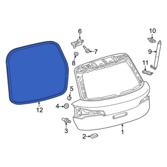 Audi OE - Rear Hatch Seal