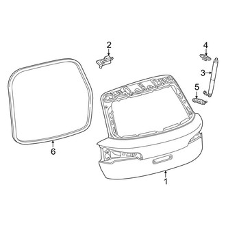 Audi OE - Lift Gate - Gate & Hardware (Premium / Premium Plus / Prestige)