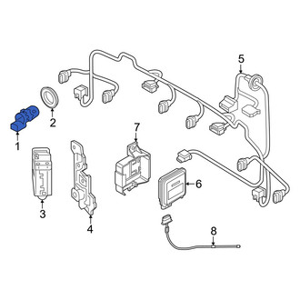 Audi OE - Rear Inner Parking Aid Sensor