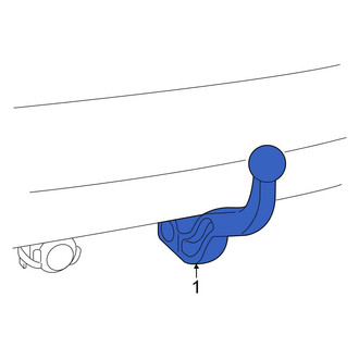 Audi OE - Rear Trailer Hitch