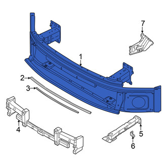 Audi OE - Front Bumper Impact Bar