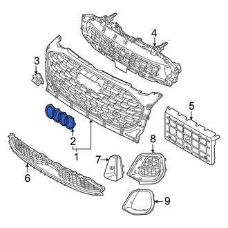 Audi OE - Front Grille Emblem