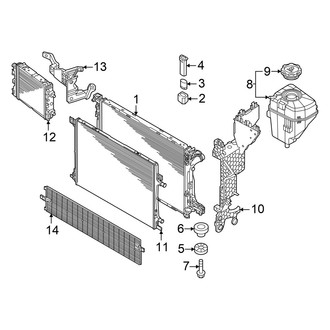 Audi OE - Cooling - Radiator & Components