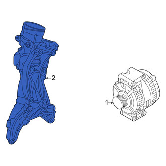 Audi OE - Alternator Bracket