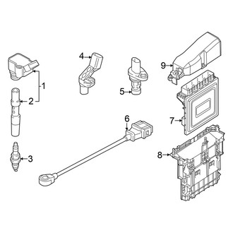 Audi OE - Electrical - Ignition System (GUB Body Code)