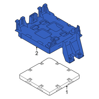 Audi OE - HVAC Control Module Bracket