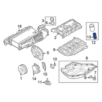 Audi OE - Engine Oil Filter Element