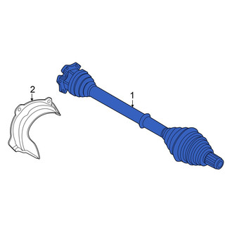 Audi OE - Front CV Axle Assembly