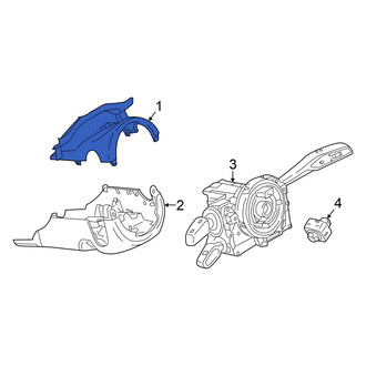 Audi OE - Lower Steering Column Cover