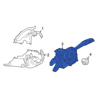 Audi OE - Turn Signal & Combination Lever