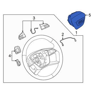 Audi OE - Steering Wheel Air Bag