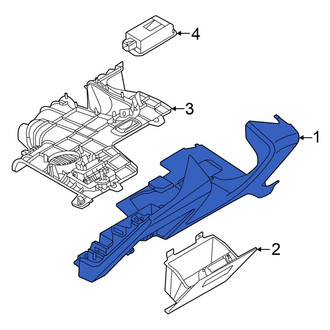 Audi OE - Left Instrument Panel Cover