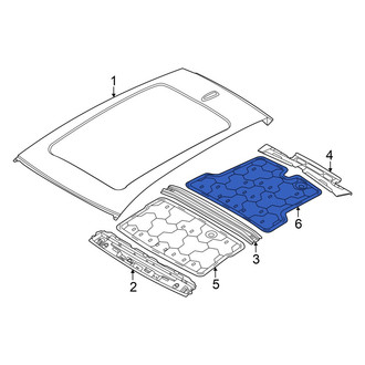 Audi OE - Rear Roof Panel Reinforcement